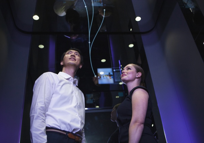 ลิฟต์โดยสารอัจฉริยะ DX